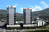 Hoofdkantoor Hyundai Motor Company (HMC) in Seoel, Zuid-Korea