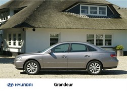 Hyundai Grandeur - Exterieur zijaanzicht